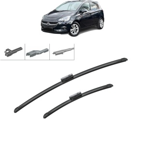 Set stergatoare auto OPEL CORSA E Hatchback Van (X15) din 2014-2015, Bosch Aerotwin Multi, din cauciuc siliconat rezistent - Img 8