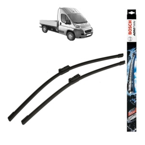 Set stergatoare auto PEUGEOT BOXER Platform/Chassis din 2006-2023, Bosch Aerotwin, din cauciuc siliconat rezistent