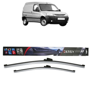 Set stergatoare auto PEUGEOT PARTNER Box Body/MPV din 2008-2016, Derby, din cauciuc siliconat rezistent