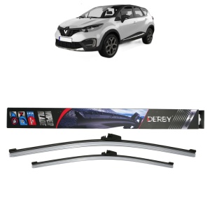 Set stergatoare auto RENAULT CAPTUR I (J5_, H5_) din 2013-2023, Derby, din cauciuc siliconat rezistent - Img 1