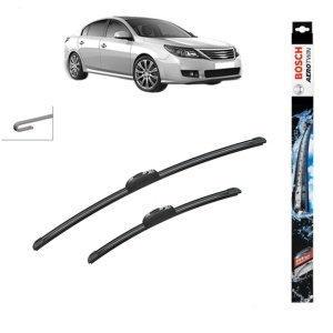 Set stergatoare auto RENAULT LATITUDE (L70_) din 2010-2013, Bosch Aerotwin Retrofit, din cauciuc siliconat rezistent - Img 1