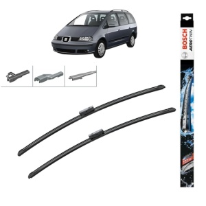 Set stergatoare auto SEAT ALHAMBRA (7V8, 7V9) din 1996-2010, Bosch Aerotwin Multi, din cauciuc siliconat rezistent
