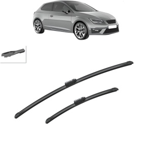 Set stergatoare auto SEAT LEON SC (5F5) din 2013-2018, Bosch Aerotwin, din cauciuc siliconat rezistent - Img 8