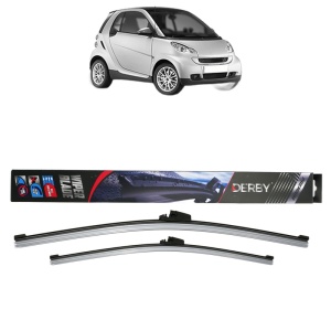Set stergatoare auto SMART FORTWO Coupe (451) din 2007-2013, Derby, din cauciuc siliconat rezistent - Img 1