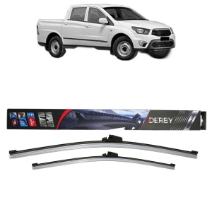 Set stergatoare auto SSANGYONG ACTYON SPORTS II din 2012-2015, Derby, din cauciuc siliconat rezistent