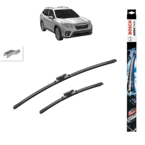 Set stergatoare auto SUBARU FORESTER (SK_) din 2018, Bosch Aerotwin, din cauciuc siliconat rezistent