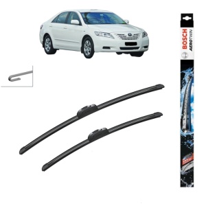 Set stergatoare auto TOYOTA CAMRY Saloon (_V4_) din 2006-2014, Bosch Aerotwin Retrofit, din cauciuc siliconat rezistent - Img 1