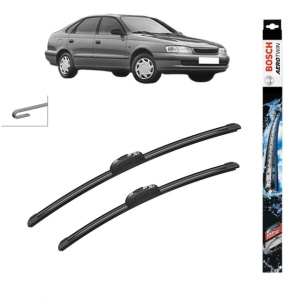 Set stergatoare auto TOYOTA CARINA E VI (_T19_) din 1992-1997, Bosch Aerotwin Retrofit, din cauciuc siliconat rezistent