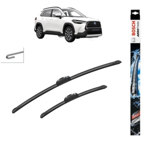 Set stergatoare auto TOYOTA COROLLA CROSS (ZVG1_, ZSG1_, MXGH1_, MXGA1_) din 2022-2023, Bosch Aerotwin Retrofit, din cauciuc siliconat rezistent