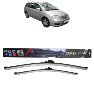 Set stergatoare auto TOYOTA COROLLA Estate (_E12_) din 2001-2007, Derby, din cauciuc siliconat rezistent - Img 1