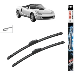 Set stergatoare auto TOYOTA MR2 III (ZZW3_) din 1999-2007, Bosch Aerotwin Retrofit, din cauciuc siliconat rezistent