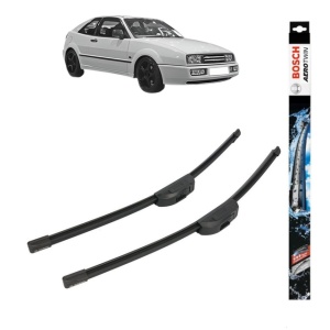Set stergatoare auto VOLKSWAGEN CORRADO (53I) din 1988-1995, Bosch Aerotwin Retrofit, din cauciuc siliconat rezistent