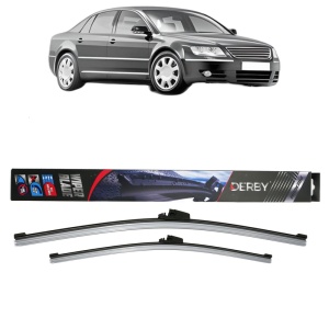 Set stergatoare auto VOLKSWAGEN PHAETON (3D1, 3D2, 3D3, 3D4, 3D6, 3D7, 3D8, 3D9) din 2002-2016, Derby, din cauciuc siliconat rezistent - Img 1