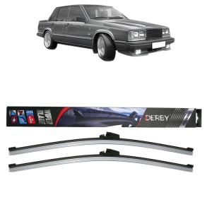 Set stergatoare auto VOLVO 740 (744) din 1983-1992, Derby, din cauciuc siliconat rezistent