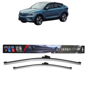 Set stergatoare auto VOLVO C40 (539) din 2021-2024, Derby, din cauciuc siliconat rezistent