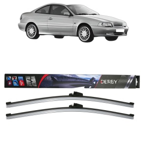 Set stergatoare auto VOLVO C70 I Coupe (872) din 1997-2002, Derby, din cauciuc siliconat rezistent