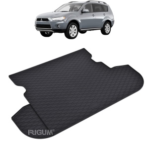 Tavita Portbagaj Mitsubishi Outlander Ii din 03.2007 - 08.2012 7 Locuri Rand 3 Culcat Cu/Fara Subwoofer, Caroserie Suv