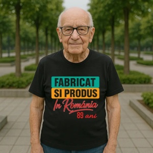 Tricou Cadou Aniversare Bărbat - Model Fabricat si Produs în România XX ani - Img 72