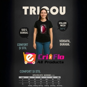 Tricou Qatar Steag Splash Art, Copii | Dama | Barbat, culoare negru - Img 11
