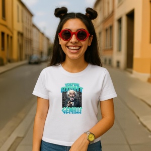 Tricou you're right genius - Copii | Dama | Barbat - Img 4
