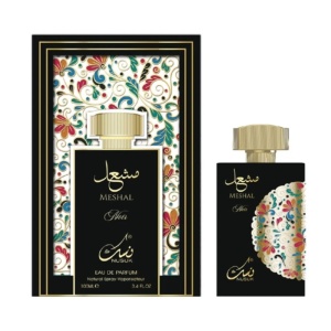 Extrait de Parfum Meshal Noir Gold, Nusuk, Unisex 100ml Parfum arabesc - Img 1