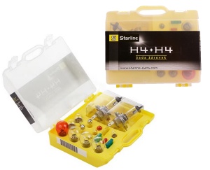 Kit trusa Set becuri H4 compatibila cu RENAULT MASTER PRO Platform/Chassis (HH__, UH__) din 2005-2010, bec far, semnalizare , pozitie, iluminare numar, frana, plafoniera, stop frana - Img 2