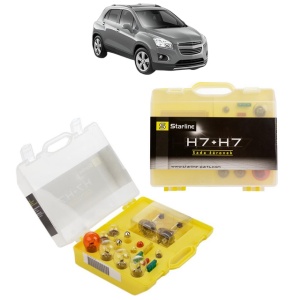 Kit trusa Set becuri H7 compatibila cu CHEVROLET TRAX din 2012-2015, bec far, semnalizare , pozitie, iluminare numar, frana, plafoniera, stop frana
