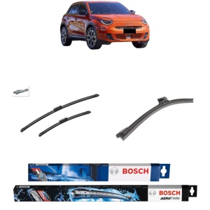 Set 3 stergatoare ABARTH 600e (365) din 2024, Bosch Aerotwin, din cauciuc siliconat rezistent