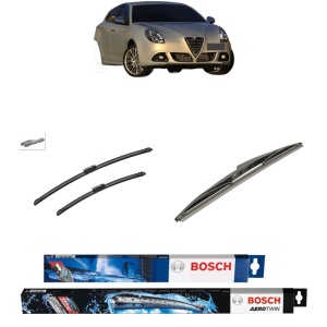 Set 3 stergatoare ALFA ROMEO GIULIETTA Hatchback Van (940_) din 2011-2020, Bosch Aerotwin, din cauciuc siliconat rezistent