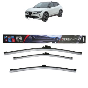 Set 3 stergatoare ALFA ROMEO JUNIOR (626_, 627_) din 2024-2025, Derby, din cauciuc siliconat rezistent