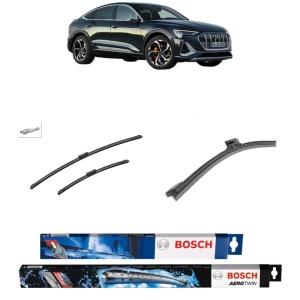 Set 3 stergatoare AUDI Q4 E-TRON SUV (F4B) din 2021, Bosch Aerotwin, din cauciuc siliconat rezistent