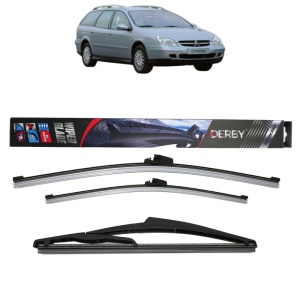 Set 3 stergatoare CITROEN C5 I Estate Van (DE_) din 2002-2004, Derby, din cauciuc siliconat rezistent
