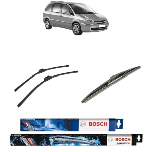 Set 3 stergatoare CITROEN C8 (EA_, EB_) din 2002-2012, Bosch Aerotwin Retrofit, din cauciuc siliconat rezistent