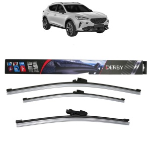 Set 3 stergatoare CUPRA FORMENTOR (KM7, KMP) din 2020-2024, Derby, din cauciuc siliconat rezistent