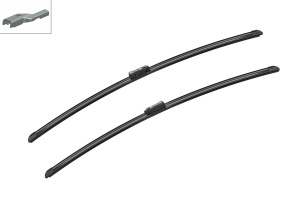Set 3 stergatoare FORD FOCUS III Hatchback Van din 2011-2020, Bosch Aerotwin, din cauciuc siliconat rezistent - Img 3