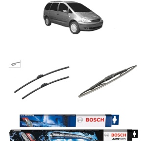 Set 3 stergatoare FORD GALAXY MK I VAN (WGR) din 1995-2006, Bosch Aerotwin Retrofit, din cauciuc siliconat rezistent