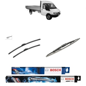 Set 3 stergatoare FORD TRANSIT Platform/Chassis (FM_ _, FN_ _) din 2000-2006, Bosch Aerotwin Retrofit, din cauciuc siliconat rezistent