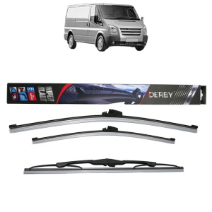 Set 3 stergatoare FORD TRANSIT Van (FA_ _) din 2000-2014, Derby, din cauciuc siliconat rezistent