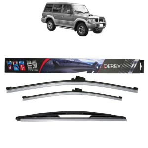 Set 3 stergatoare HYUNDAI GALLOPER II (JK-01) din 1998-2003, Derby, din cauciuc siliconat rezistent