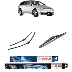 Set 3 stergatoare MERCEDES-BENZ R-CLASS (W251, V251) din 2005-2014, Bosch Aerotwin, din cauciuc siliconat rezistent