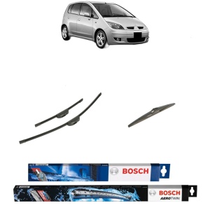 Set 3 stergatoare MITSUBISHI COLT VI (Z3_A, Z2_A) din 2004-2012, Bosch Aerotwin Retrofit, din cauciuc siliconat rezistent