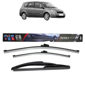 Set 3 stergatoare RENAULT GRAND SCENIC II (JM0/1_) din 2004-2009, Derby, din cauciuc siliconat rezistent