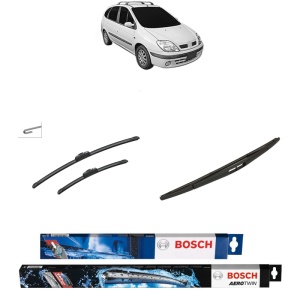 Set 3 stergatoare RENAULT SCENIC I VAN (FA0_, JA0/1_) din 1999-2001, Bosch Aerotwin Retrofit, din cauciuc siliconat rezistent