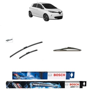 Set 3 stergatoare RENAULT ZOE Hatchback Van (BFM_) din 2019, Bosch Aerotwin, din cauciuc siliconat rezistent