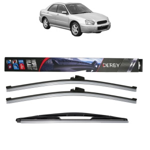 Set 3 stergatoare SUBARU IMPREZA Saloon (GD) din 2000-2009, Derby, din cauciuc siliconat rezistent