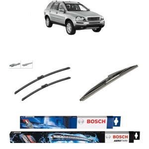 Set 3 stergatoare VOLVO XC90 I VAN (275) din 2013-2014, Bosch Aerotwin, din cauciuc siliconat rezistent