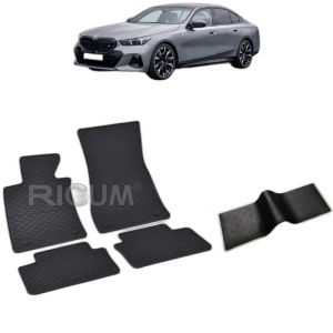 Set 5 covorase auto BMW I5 G60 din 2023 - 2026, cu covoras tunel median, Caroserie SEDAN