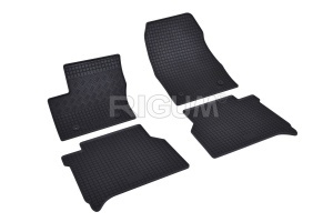 Set 5 covorase auto CHEVROLET MALIBU din 07.2012 - 2015, cu covoras tunel median, Caroserie SEDAN - Img 2