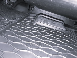 Set 5 covorase auto DACIA SANDERO STEPWAY SANDERO III STEPWAY din 01.2021 - 2026, cu covoras tunel median, Caroserie HATCHBACK - Img 6