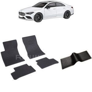 Set 5 covorase auto MERCEDES CLA II din 05.2019 - 2026, cu covoras tunel median, Caroserie COUPE